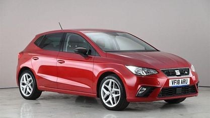 Usado Seat Ibiza FR 116 HP (85 kW) 2018 Vermelho Citadino