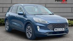Chrome blue premium paint Used 2022 Ford Kuga Titanium SUV | £17,995 (Fair price)