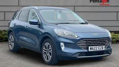 Chrome blue premium paint Used 2022 Ford Kuga Titanium SUV | £17,995 (Fair price)