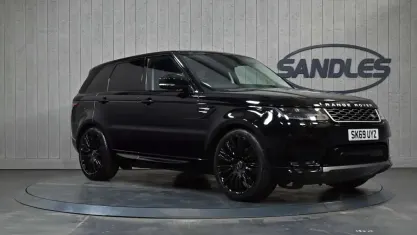 Used Land Rover Range Rover Sport HSE 306 HP (225 kW) 2019 Black SUV