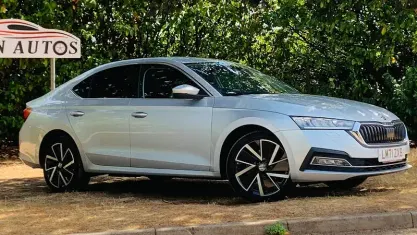Used Skoda Octavia SE L 204 HP (150 kW) 2022 Silver Hatchback