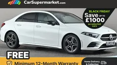 White Used 2021 Mercedes A200 AMG Line Premium Plus Sedan | £19,197 (Fair price)