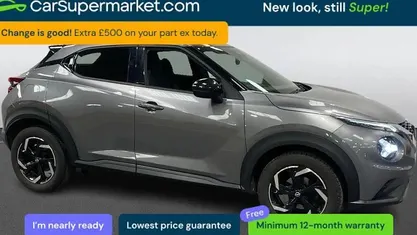 Used Nissan Juke N-Connecta 114 HP (83 kW) 2023 Grey SUV