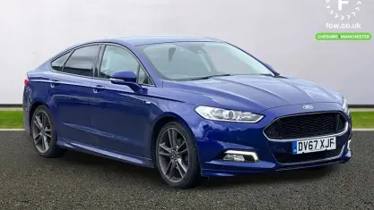 Used Ford Mondeo ST-Line X 179 HP (131 kW) 2017 Blue Hatchback
