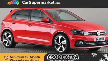 Red Used 2021 VW Polo GTI Hatchback | £17,376 (Fair price)