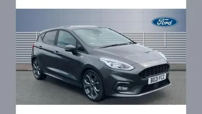 Used Ford Fiesta ST-Line 125 HP (91 kW) 2021 Grey Hatchback