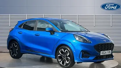 Used Ford Puma ST-Line X 125 HP (91 kW) 2023 Blue SUV