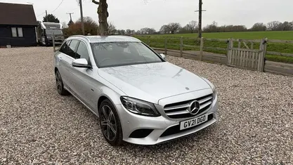 Used Mercedes C300e Sport Edition 306 HP (225 kW) 2021 Silver Estate