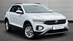 White Used 2022 VW T-Roc Life SUV | £17,891 (Fair price)