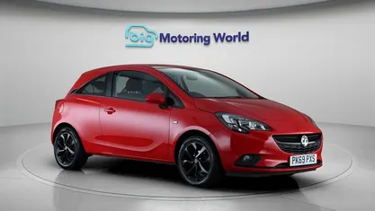 Used Vauxhall Corsa 75 HP (55 kW) 2019 Red Hatchback