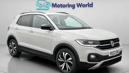Used VW T-Cross Black Edition 110 HP (80 kW) 2023 Grey SUV