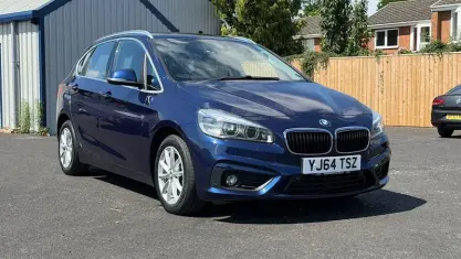 Used BMW 218 150 HP (110 kW) 2014 Blue Coupe