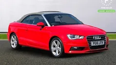 Red Used 2016 Audi A3 Cabriolet Comfort Cabriolet | £11,599 (Good price)