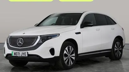 Used Mercedes EQC400 300 kW (408 HP) 2022 White SUV