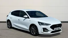 Frozen white (premium colour) Used 2024 Ford Focus ST-Line Hatchback | £19,531 (Fair price)