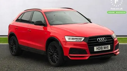 Used Audi Q3 Advanced 150 HP (110 kW) 2018 Red SUV