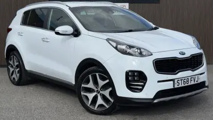 Used Kia Sportage GT-Line 141 HP (103 kW) 2018 White SUV