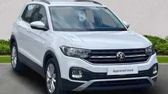 White Used 2021 VW T-Cross SE SUV | £15,880 (Fair price)
