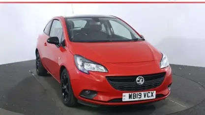 Used Vauxhall Corsa 75 HP (55 kW) 2019 Red Hatchback