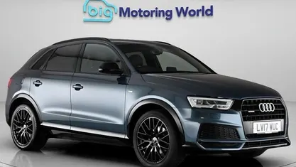 Used Audi Q3 Black Edition 150 HP (110 kW) 2017 Blue SUV