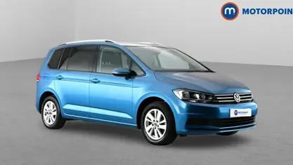Used VW Touran Family 150 HP (110 kW) 2021 Blue MPV