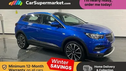 Blue Used 2021 Vauxhall Grandland X Elite SUV | £11,197 (Fair price)