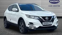 White Used 2019 Nissan Qashqai N-Connecta SUV | £11,321 (Good price)
