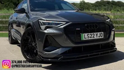 Used Audi e-tron Black Edition 300 kW (408 HP) 2022 Grey SUV