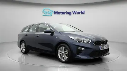 Used Kia Ceed Sportswagon 120 HP (88 kW) 2021 Blue Estate