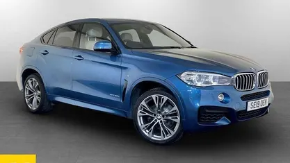 Blue Used 2019 BMW X6 M Sport SUV | £22,995 (Good price)