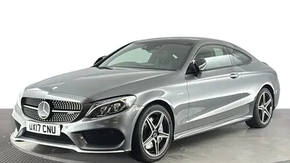 Used Mercedes C43 AMG Premium Plus 367 HP (269 kW) 2017 Grey Coupe