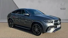 Selenite grey metallic Used 2025 Mercedes GLE450 AMG AMG Line Premium Plus Coupe | £75,890 (Fair price)