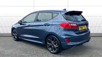 Usado Ford Fiesta ST-Line 101 CV (74 kW) 2019 Azul Utilitario