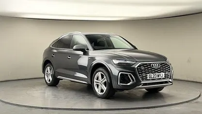 Used Audi Q5 Sportback S-Line 265 HP (194 kW) 2023 Daytona grey SUV