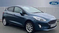 Blue Used 2020 Ford Fiesta Titanium Hatchback | £11,000 (Fair price)