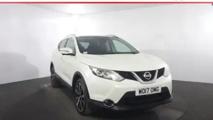 Used Nissan Qashqai Tekna 116 HP (85 kW) 2017 White SUV