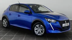 Blue Used 2021 Peugeot e-208 Allure Hatchback | £9,995 (Good price)