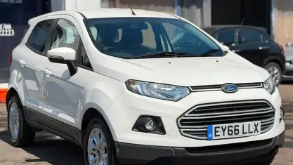 Used Ford Ecosport Zetec 111 HP (81 kW) 2016 White SUV