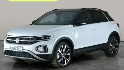 New VW T-Roc Design 116 HP (85 kW) 2025 White SUV