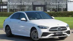 White Used 2024 Mercedes C300e AMG Line Premium Plus Sedan | £41,500 (Fair price)