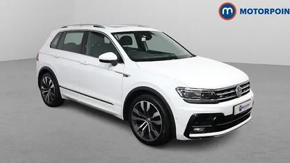 Used VW Tiguan R-line 150 HP (110 kW) 2020 White SUV