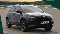 Black magic pearl effect Used 2024 Skoda Karoq SportLine SUV | £28,950 (Fair price)