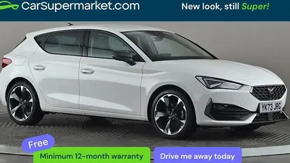 Used Cupra Leon 150 HP (110 kW) 2023 White Hatchback