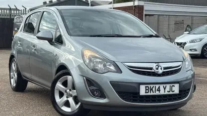 Used Vauxhall Corsa 101 HP (74 kW) 2014 Silver Hatchback