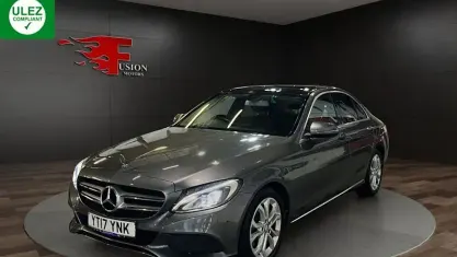 Used Mercedes C220 Premium 170 HP (125 kW) 2017 Grey Sedan