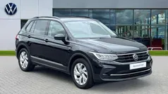 Deep black pearlescent Used 2022 VW Tiguan Life SUV | £19,731 (Good price)