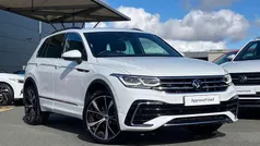 White Used 2023 VW Tiguan R-line SUV | £29,995 (Fair price)