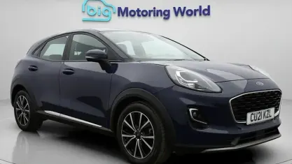 Used Ford Puma Titanium 125 HP (91 kW) 2021 Blue SUV