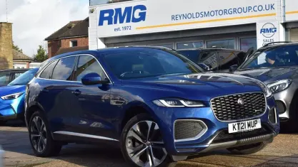 Used Jaguar F-Pace R-Dynamic 204 HP (150 kW) 2021 Blue SUV