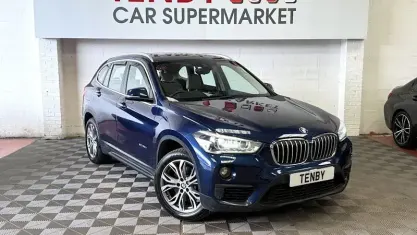 Used BMW X1 xLine 231 HP (169 kW) 2016 Blue SUV